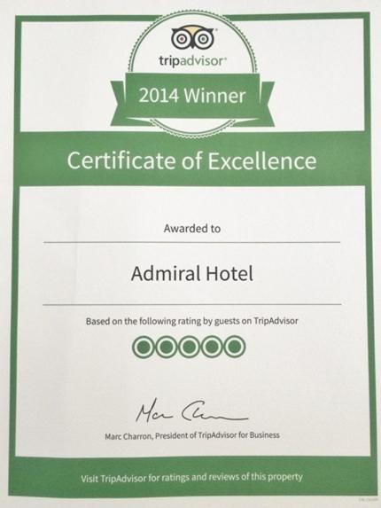 Admiral Hotel room 3